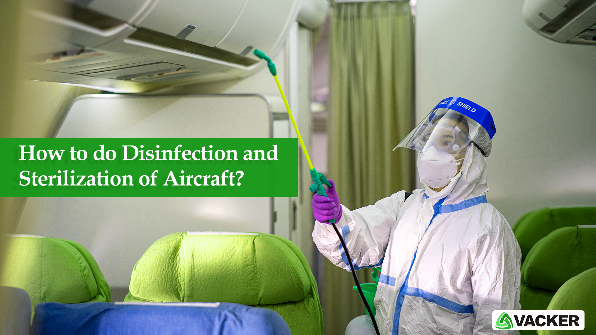 disinfection and sterilization of aircraft