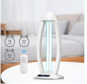 UVC lamp with Ozone for disinfection